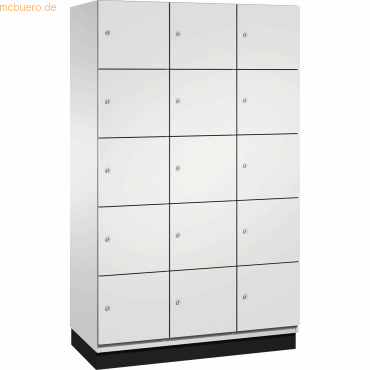 CP Fächerschrank 4510432 S10008 Sockel 15 Fächer B1200mm lichtgrau/lic CP Fächerschrank 4510432 S10008 Sockel 15 Fächer B1200mm lichtgrau/lic von Cp
