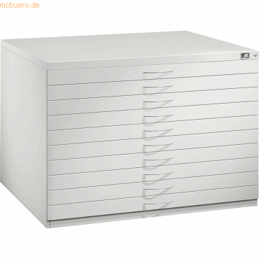 CP Flachablageschrank 7101000S10164 760x1100x765mm lichtgrau CP Flachablageschrank 7101000S10164 760x1100x765mm lichtgrau von Cp