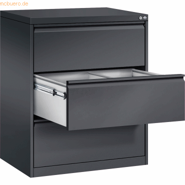 CP Hängeregistraturschrank Acurado 12923312 S10000 A4 3 Schübe anthraz von Cp