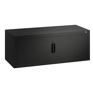 CP Omnispace Aufsatz-Rollladenschrank schwarzgrau keine Fachböden 120,0 x 42,0 x 45,0 cm von Cp