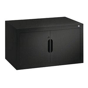 CP Omnispace Aufsatz-Rollladenschrank schwarzgrau keine Fachböden 80,0 x 42,0 x 45,0 cm von Cp