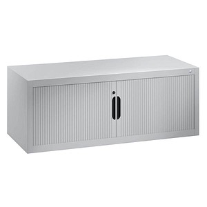 CP Omnispace Aufsatz-Rollladenschrank silber keine Fachböden 120,0 x 42,0 x 45,0 cm von Cp