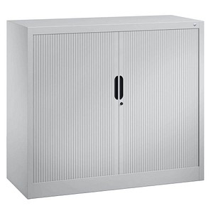 CP Omnispace Rollladenschrank silber 2 Fachböden 120,0 x 42,0 x 103,0 cm von Cp