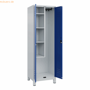 CP Putzmittelspind Classic PLUS 2 Abteile 1950x600x500mm lichtgrau/enz CP Putzmittelspind Classic PLUS 2 Abteile 1950x600x500mm lichtgrau/enz von Cp
