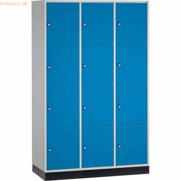 CP Schließfachschrank 8470303S10006 12 Fächer 1950x1220x600mm lichtgra CP Schließfachschrank 8470303S10006 12 Fächer 1950x1220x600mm lichtgra von Cp