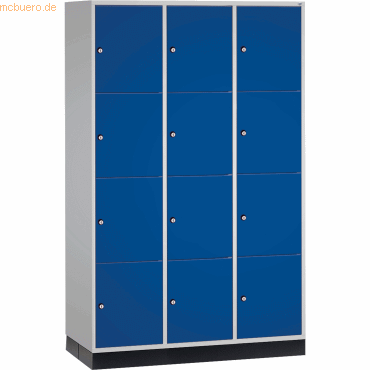 CP Schließfachschrank 8470303S10055 12 Fächer 1950x1220x600mm lichtgra CP Schließfachschrank 8470303S10055 12 Fächer 1950x1220x600mm lichtgra von Cp