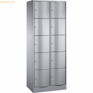 CP Schließfachschrank 8570272 S10711 10 Fächer 1950x770x540mm weißalum CP Schließfachschrank 8570272 S10711 10 Fächer 1950x770x540mm weißalum von Cp
