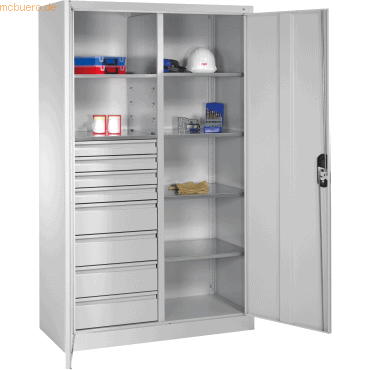 CP Werkzeugschrank 8931305S10051 6 Böden 6 Schübe 1950x1200x500mm lich CP Werkzeugschrank 8931305S10051 6 Böden 6 Schübe 1950x1200x500mm lich von Cp