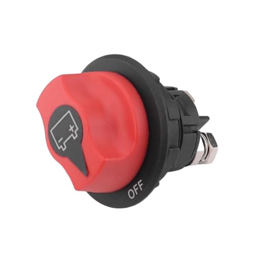 Cpolebev 100A Autobatterie-Trennschalter, Trennschalter-Kit für, Auto, Motorrad, Boot, Ersatzzubehör Cpolebev 100A Autobatterie-Trennschalter, Trennschalter-Kit für, Auto, Motorrad, Boot, Ersatzzubehör von Cpolebev