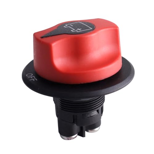 Cpolebev 50A Autobatterie-Trennschalter, Trennschalter-Set für, Auto, Motorrad, Boot, Teilezubehör Cpolebev 50A Autobatterie-Trennschalter, Trennschalter-Set für, Auto, Motorrad, Boot, Teilezubehör von Cpolebev
