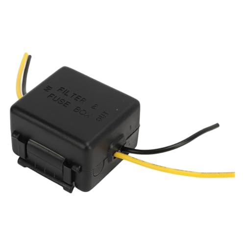 Cpolebev Auto-Stromfilter, 12-V-Stereo-Netzteilfilter, Audio-Rauschunterdrückung, für Equalizer-Verstärker, Einfache Installation Cpolebev Auto-Stromfilter, 12-V-Stereo-Netzteilfilter, Audio-Rauschunterdrückung, für Equalizer-Verstärker, Einfache Installation von Cpolebev