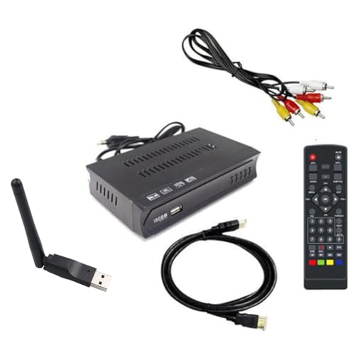 Cpolebev ISDB-T 1080P HD Set-Top-Box Terrestrischer Digitaler Video-Rundfunk-TV-Receiver mit Kabel für Brasilien/Chile B EU-Stecker Cpolebev ISDB-T 1080P HD Set-Top-Box Terrestrischer Digitaler Video-Rundfunk-TV-Receiver mit Kabel für Brasilien/Chile B EU-Stecker von Cpolebev