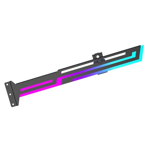 Cpolebev Power Train ARGB-Grafikkarte GPU-Halter Höhenverstellbare Horizontale GPU-Halterung Aura GPU-Grafikkartenhalter Cpolebev Power Train ARGB-Grafikkarte GPU-Halter Höhenverstellbare Horizontale GPU-Halterung Aura GPU-Grafikkartenhalter von Cpolebev