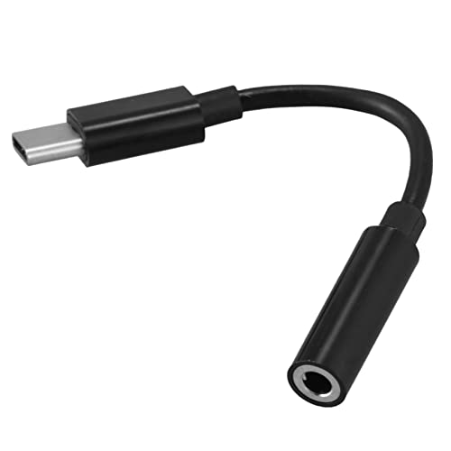 Cpolebev USB-C-Zu-3,5-Mm-Kopfhörer/Ohrhörerbuchsen-Kabeladapter, Typ C 3.1-Stecker auf 3,5-Mm-Stereo-Audiokopfhörer-Aux-Anschluss für Moto Z, LeEco Le S3 / 2 Pro und Mehr von Cpolebev