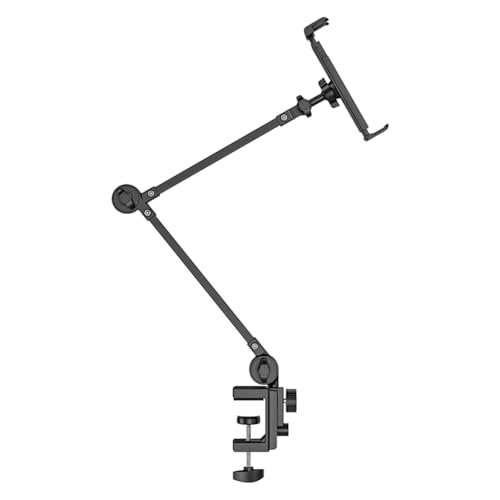 Cpolebev Verstellbarer Bett Tablet Halter Lazy Handyhalter Universal Handy Halterung Am Bett für 4,7-10,2" für Tablet von Cpolebev