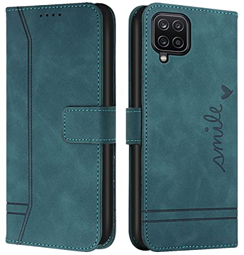 Cqkob Handyhülle für Samsung Galaxy A22 4G/M32 4G Lederhülle mit Magnetverschluss - Schutzhülle mit Kartenfach, Geldhalter und verstellbarem Klappständer Handytasche ,Militärgrün Cqkob Handyhülle für Samsung Galaxy A22 4G/M32 4G Lederhülle mit Magnetverschluss - Schutzhülle mit Kartenfach, Geldhalter und verstellbarem Klappständer Handytasche ,Militärgrün von Cqkob