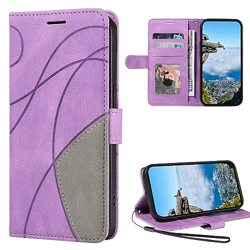 Cqkob Handyhülle für Samsung Galaxy S10e, Leder PU Brieftasche Handyhülle Flip Case Silikon Bumper Schutzhülle Klapphülle. Lederhülle mit Kartenfächern und Standfunktion-Lila Cqkob Handyhülle für Samsung Galaxy S10e, Leder PU Brieftasche Handyhülle Flip Case Silikon Bumper Schutzhülle Klapphülle. Lederhülle mit Kartenfächern und Standfunktion-Lila von Cqkob