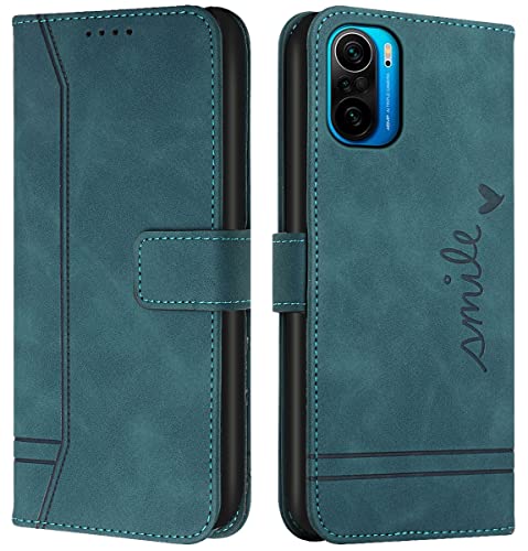 Cqkob Handyhülle für Xiaomi Poco F3/ Mi 11i Lederhülle mit Magnetverschluss - Schutzhülle mit Kartenfach, Geldhalter und verstellbarem Klappständer Handytasche ,Militärgrün Cqkob Handyhülle für Xiaomi Poco F3/ Mi 11i Lederhülle mit Magnetverschluss - Schutzhülle mit Kartenfach, Geldhalter und verstellbarem Klappständer Handytasche ,Militärgrün von Cqkob