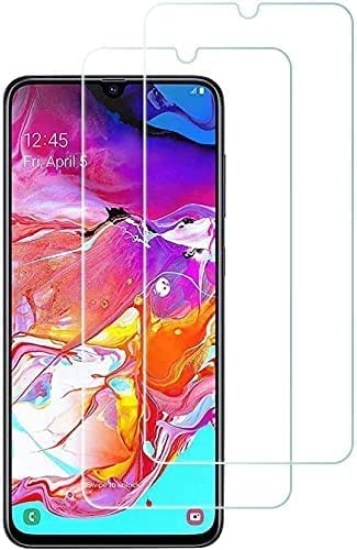 2x Panzerfolie für Samsung Galaxy A70 Schutzfolie 9H Härte HD Clear Glas Displayschutz Ultra Klar Bildschrimschutz von Cracksin
