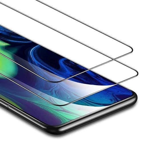 Cracksin [2 Stück] Full Cover Schutzglas für iPhone 13 / iPhone 13 Pro Displayschutz Panzerfolie Schwarzer Rand HD Klar Panzer Schutz Glas Screen Protector von Cracksin