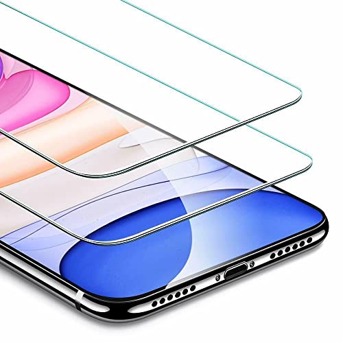 Cracksin [2 Stück] Panzerfolie für iPhone 13 Schutzglas 9H Härte, Echt Hart Tempered Glass, HD Displayschutzfolie, 2.5D, Ultra-klar, Kratzfest, Schutzfolie von Cracksin