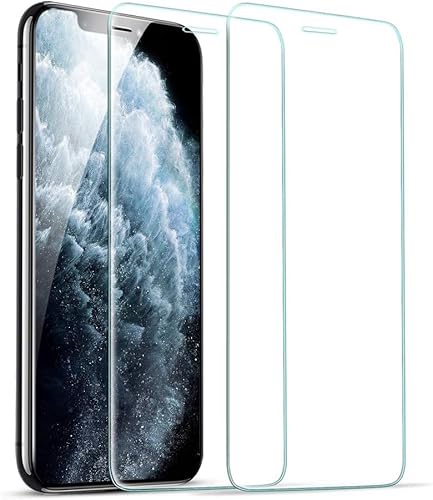Cracksin [2 Stück] Panzerfolie für iPhone XS Schutzglas 9H Härte, Echt Hart Tempered Glass, HD Displayschutzfolie, 2.5D, Ultra-klar, Kratzfest, Schutzfolie von Cracksin