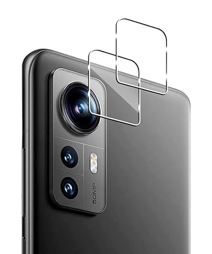 Cracksin [2 Stück] Xiaomi 12T / 12T Pro Kamera Schutz Folie Panzerfolie Hart Schutzglas Ultra Klar Objektivschutz 3D Hard Linse Kameraschutz von Cracksin