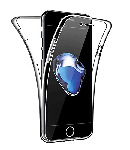 Cracksin 360° Grad handyhülle für Apple iPhone 7/8 / SE 2020 TPU Full Cover Tasche Soft Handyhülle Crystal Clear Case Stärke Transparente Schutzhülle Cracksin 360° Grad handyhülle für Apple iPhone 7/8 / SE 2020 TPU Full Cover Tasche Soft Handyhülle Crystal Clear Case Stärke Transparente Schutzhülle von Cracksin