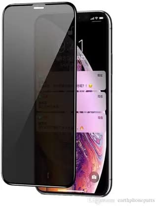 Cracksin Blickschutz Schutzglas kompatibel mit iPhone 11 / iPhone XR Sichtschutz [ANTI PRIVACY] Full Cover Hart Displayschutz Glas Panzerfolie Schutzfolie von Cracksin