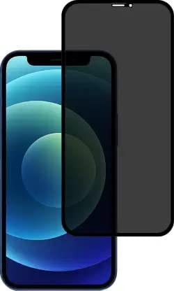 Cracksin Blickschutz Schutzglas kompatibel mit iPhone 12 Mini [5.4 Zoll] Sichtschutz [ANTI PRIVACY] Full Cover Hart Displayschutz Glas Schutzfolie von Cracksin