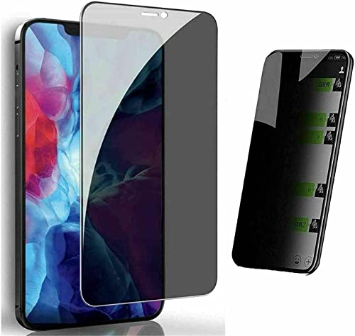 Cracksin Blickschutz Schutzglas kompatibel mit iPhone 13 Mini [5.4 Zoll] Sichtschutz [ANTI PRIVACY] Full Cover Hart Displayschutz Glas Panzerfolie von Cracksin