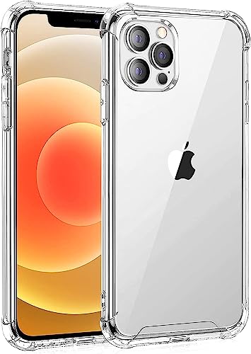 Cracksin Hülle für iPhone 11 Pro Max Transparent Ultra Dünne weiche TPU Handyhülle Flexible Klar Case Cover [Bumper mit verstärkten Ecken] Rückseite von Cracksin