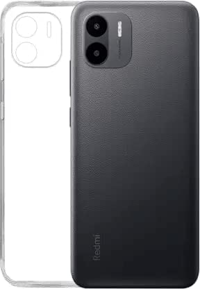 Cracksin Klar Silikon Hülle für Xiaomi Redmi A1 Transparent Ultra Dünne klare weiche TPU Handyhülle Flexible Crystal Clear Case Cover Bumper Rückseite von Cracksin