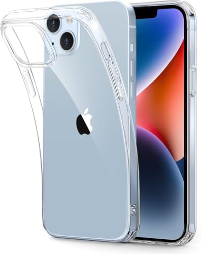 Hülle für iPhone 13 Transparent Ultra Dünne weiche TPU Handyhülle Flexible Klar Case Cover Rückseite Hülle für iPhone 13 Transparent Ultra Dünne weiche TPU Handyhülle Flexible Klar Case Cover Rückseite von Cracksin