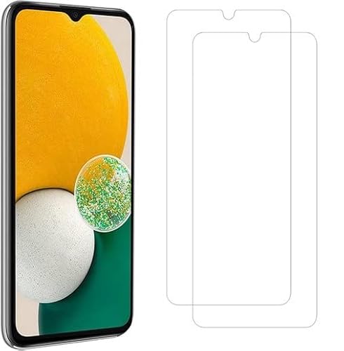 Panzerfolie kompatibel mit Samsung Galaxy A13 [2 Stück] Displayschutzfolie,Schutzfolie [kein Glas] 100% Fingerabdrucksensor Nano-Glas 9H Glas von Cracksin