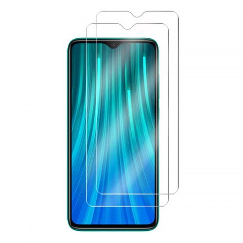 Cracksin Panzer Schutz Glas kompatibel mit Xiaomi Redmi Note 8 Pro [2 Stück] Displayschutzfolie,Schutzfolie [kein Glas] Panzerglas 100% Fingerabdrucksensor Nano-Glas 9H von Cracksin