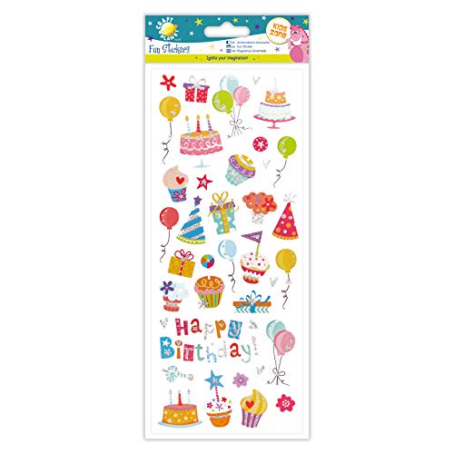 Craft Planet CPT 805267 Stickers, Multi, Einheitsgröße von Craft Planet