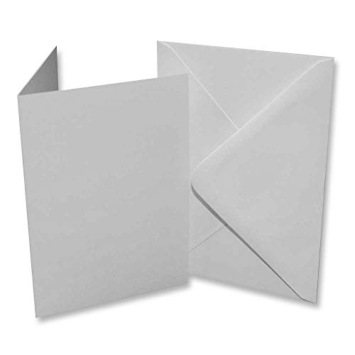 Crafts UK 25 Karten und Briefumschläge, Weiß, C5 von Craft UK Limited