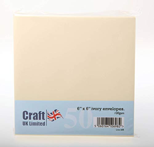 CRAFT UK 608, 155 x 155 cm, elfenbeinfarben von Craft UK