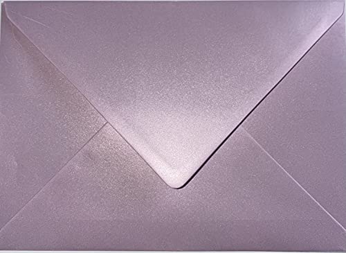 C5 Briefumschläge für A5-Grußkarten, Hochzeitseinladungen, Basteln, 162 x 229 mm, 25 Stück (Perllila) von Craft21 Limited