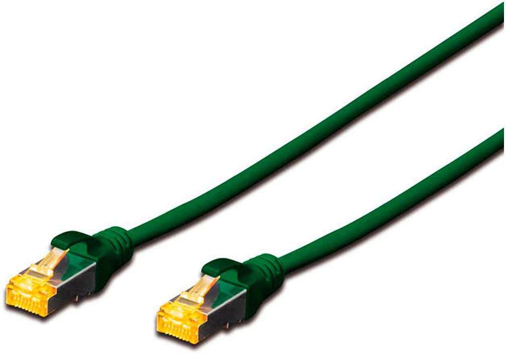 Digitus CAT 6A S-FTP Patchkabel Cu, LSZH AWG 26/7 Netzwerkkabel, (50 cm) von Digitus