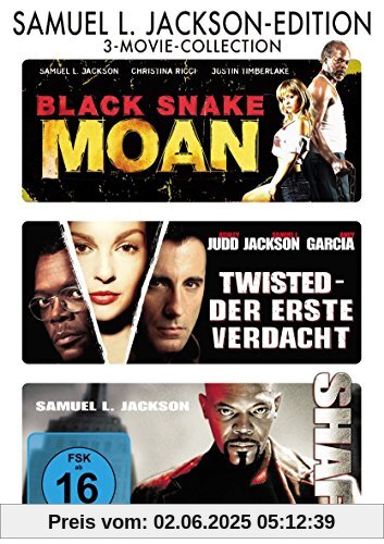 Samuel L. Jackson : Shaft - Black Snake Moan - Twisted - 3DVD Box von Craig Brewer