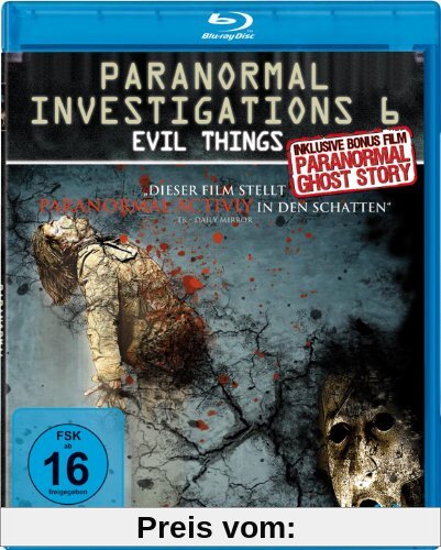 Paranormal Investigations 6 - Evil Things (inkl. Bonusfilm Paranormal Ghost Story) [Blu-ray] von Craig McMahon