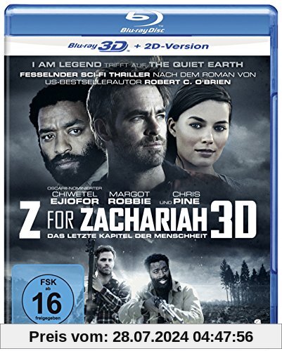 Z for Zachariah - Das letzte Kapitel der Menschheit [3D Blu-ray + 2D Version] von Craig Zobel
