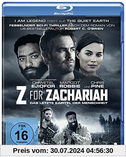 Z for Zachariah - Das letzte Kapitel der Menschheit [Blu-ray] von Craig Zobel