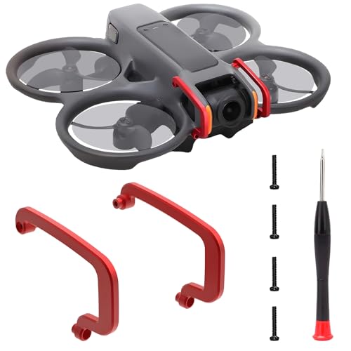 DJI Avata 2 Gimbal Stoßstange - Gimbal Bumper Guard Objektiv Schutz Anti Kollisions Schutz PTZ Schutzleiste für DJI Avata 2 FPV Drohnen Zubehör Rot DJI Avata 2 Gimbal Stoßstange - Gimbal Bumper Guard Objektiv Schutz Anti Kollisions Schutz PTZ Schutzleiste für DJI Avata 2 FPV Drohnen Zubehör Rot von Craznick