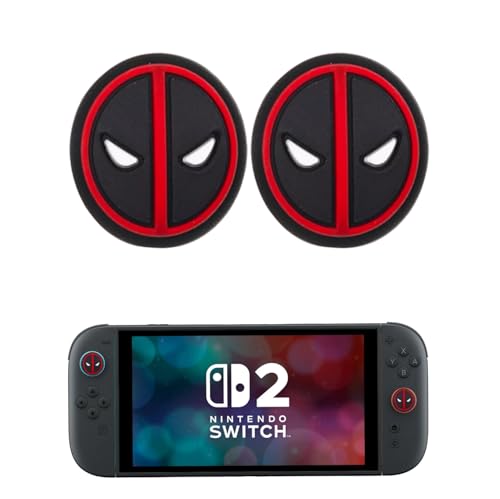 Crazy DIY – 2 x Hero Daumengriffe für Switch 2 Kappen (Schalter 2) von Crazy Diy LTD