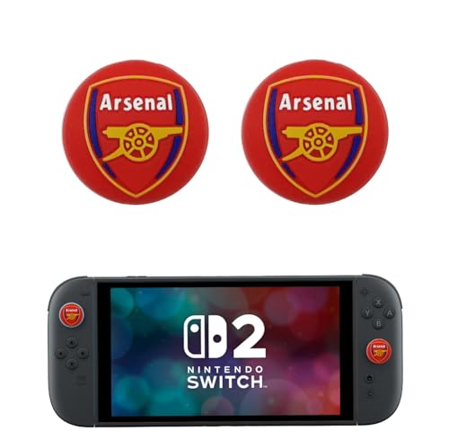 Crazy DIY Arsenal Daumengriffe für Switch 2 Kappen (Schalter 2), 2 Stück von Crazy Diy LTD
