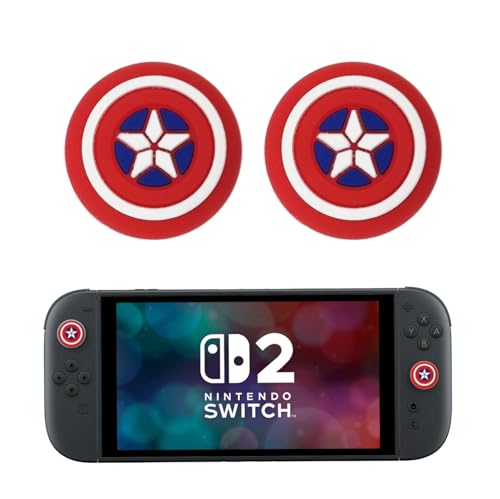 Crazy DIY Daumengriffe für Switch 2 Kappen, 2 Stück von Crazy Diy LTD