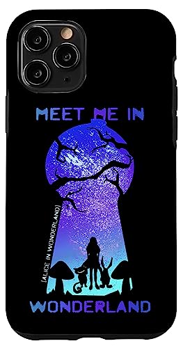 Hülle für iPhone 11 Pro Meet Me In Wonderland - Alice im Wunderland Hülle für iPhone 11 Pro Meet Me In Wonderland - Alice im Wunderland von Crazy Fun Designs Gifts - Alice